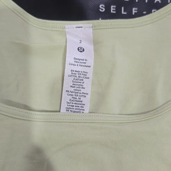 **NWT Lululemon Pima Cotton Open-Back Midi Dress | Dewy | Size 2** - Picture 7 of 9